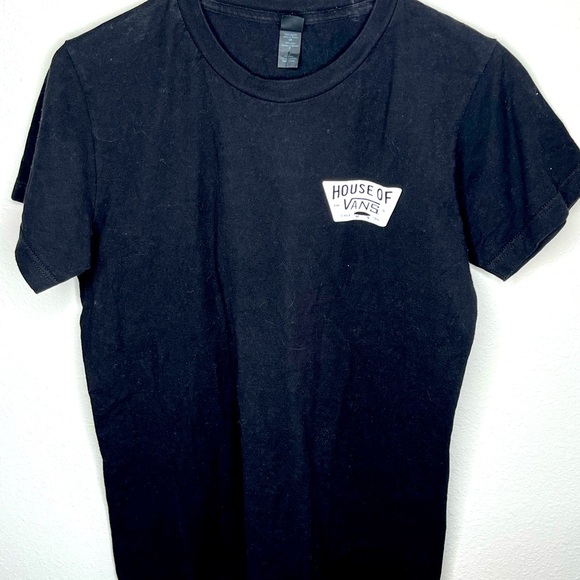 Vans tee shirt black size smalll - Picture 1 of 3